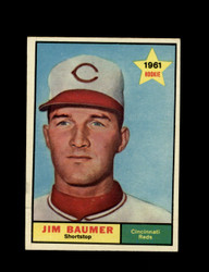 1961 JIM BAUMER TOPPS #292 REDS *G1005