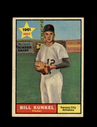 1961 BILL KUNKEL TOPPS #322 ATHLETICS *G1006