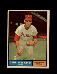 1961 JIM OWENS TOPPS #341 PHILLIES *G1008