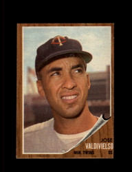 1962 JOSE VALDIVIELSO TOPPS #339 TWINS *G1046