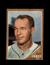 1962 ANDY CAREY TOPPS #418 DODGERS *G1051
