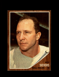 1962 ROY SIEVERS TOPPS #220 PHILLIES *G1070