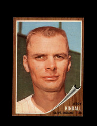 1962 JERRY KINDALL TOPPS #292 INDIANS *G1116