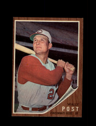 1962 WALLY POST TOPPS #148 REDS *G1135