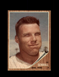 1962 AL SCHROLL TOPPS #102 TWINS *G1137