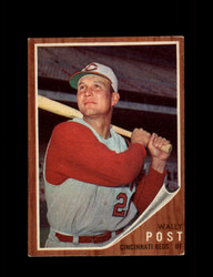 1962 WALLY POST TOPPS #148 REDS *G1139