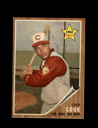 1962 CLIFF COOK TOPPS #41 REDS *G1152