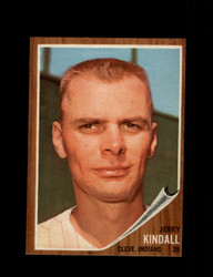 1962 JERRY KINDALL TOPPS #292 INDIANS *G1172