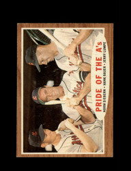 1962 PRIDE OF THE A'S TOPPS #127 ATHLETICS *G1205