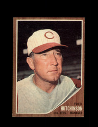 1962 FRED HUTCHINSON TOPPS #172 REDS *G1239