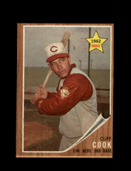 1962 CLIFF COOK TOPPS #41 REDS *G1247