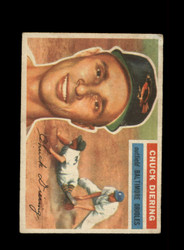 1956 CHUCK DIERING TOPPS #19 ORIOLES *G1306