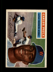 1956 CARLOS PAULA TOPPS #4 NATIONALS *G1316