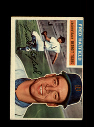 1956 FRED HATFIELD TOPPS #318 TIGERS *G1332