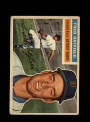 1956 FRED HATFIELD TOPPS #318 TIGERS *G1367
