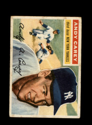 1956 ANDY CAREY TOPPS #12 YANKEES *G1469