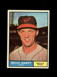 1961 BILLY HOEFT TOPPS #256 ORIOLES *G1498