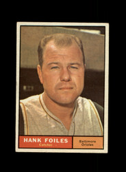 1961 HANK FOILES TOPPS #277 ORIOLES *G1500