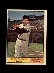 1961 JIM KING TOPPS #351 SENATORS *G1507