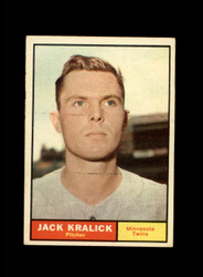 1961 JACK KRALICK TOPPS #36 TWINS *G1510