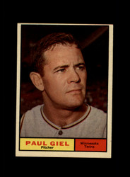 1961 PAUL GIEL TOPPS #374 TWINS *G1512