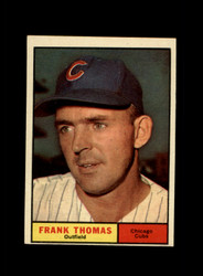 1961 FRANK THOMAS TOPPS #382 CUBS *G1515