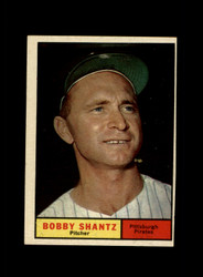 1961 BOBBY SHANTZ TOPPS #379 PIRATES *G1519