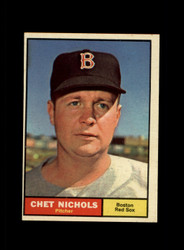 1961 CHET NICHOLS TOPPS #301 RED SOX *G1522