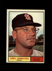 1961 CARL SAWATSKI TOPPS #198 CARDINALS *G1526