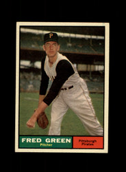 1961 FRED GREEN TOPPS #181 PIRATES *G1536