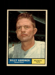 1961 BILLY GARDNER TOPPS #123 TWINS *G1538