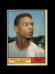 1961 ANDRE RODGERS TOPPS #183 BRAVES *G1542