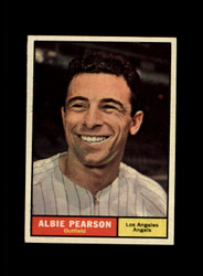 1961 ALBIE PEARSON TOPPS #288 ANGELS *G1553