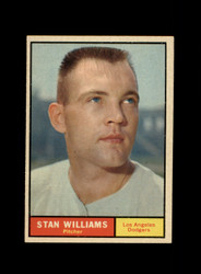 1961 STAN WILLIAMS TOPPS #190 DODGERS *G1563