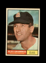 1961 ALEX GRAMMAS TOPPS #64 CARDINALS *G1565