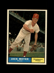 1961 JACK MEYER TOPPS #111 PHILLIES *G1568