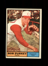 1961 BOB PURKEY TOPPS #9 REDS *G1577