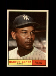 1961 HECTOR LOPEZ TOPPS #28 YANKEES *G1582