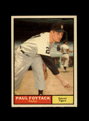 1961 PAUL FOYTACK TOPPS #171 TIGERS *G1599