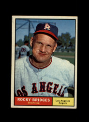 1961 ROCKY BRIDGES TOPPS #508 ANGELS *G1604