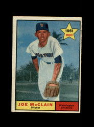 1961 JOE MCCLAIN TOPPS #488 SENATORS *G1605