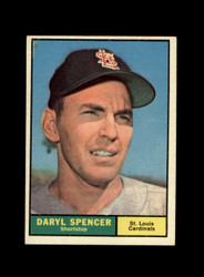 1961 DARYL SPENCER TOPPS #357 CARDINALS *G1610