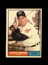 1961 JOHNNY ROMANO TOPPS #5 INDIANS *G1624