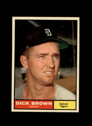 1961 DICK BROWN TOPPS #192 TIGERS *G1629