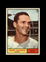 1961 GARY GEIGER TOPPS #33 RED SOX *G1634