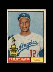 1961 TOMMY DAVIS TOPPS #168 DODGERS *G1636