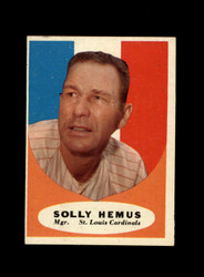 1961 SOLLY HEMUS TOPPS #139 CARDINALS *G1642