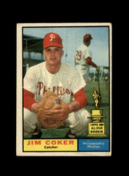 1961 JIM COKER TOPPS #144 PHILLIES *G1643
