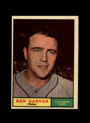 1961 NED GARVER TOPPS #331 ANGELS *G1651