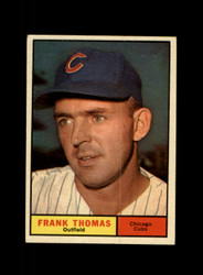 1961 FRANK THOMAS TOPPS #382 CUBS *G1653